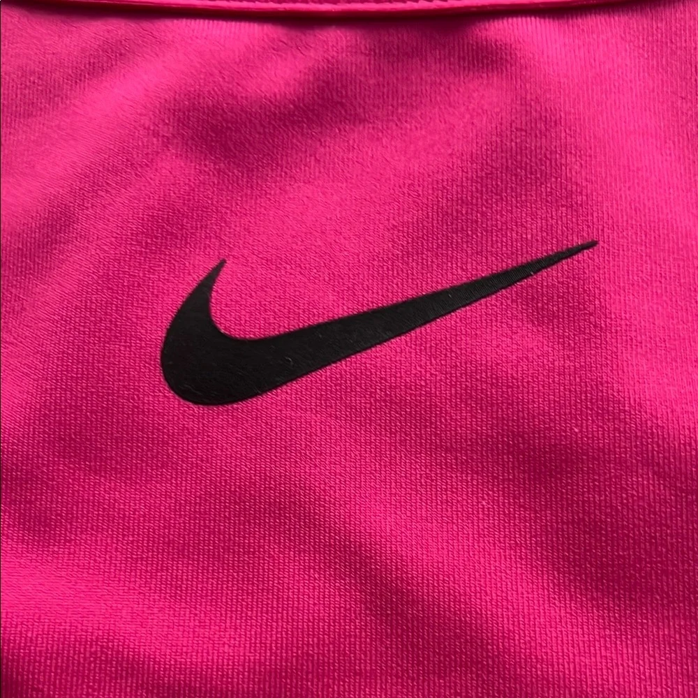 Nike Pink and Black‎ Racerback Sports Bra